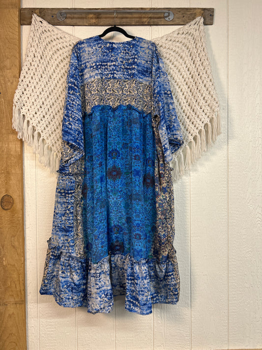 Rasgulla Sari Rhiannon Kimono 0826 121