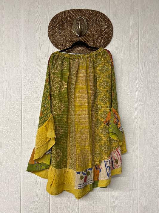 Pareo Kantha Wild Rose Skirt 0426 187