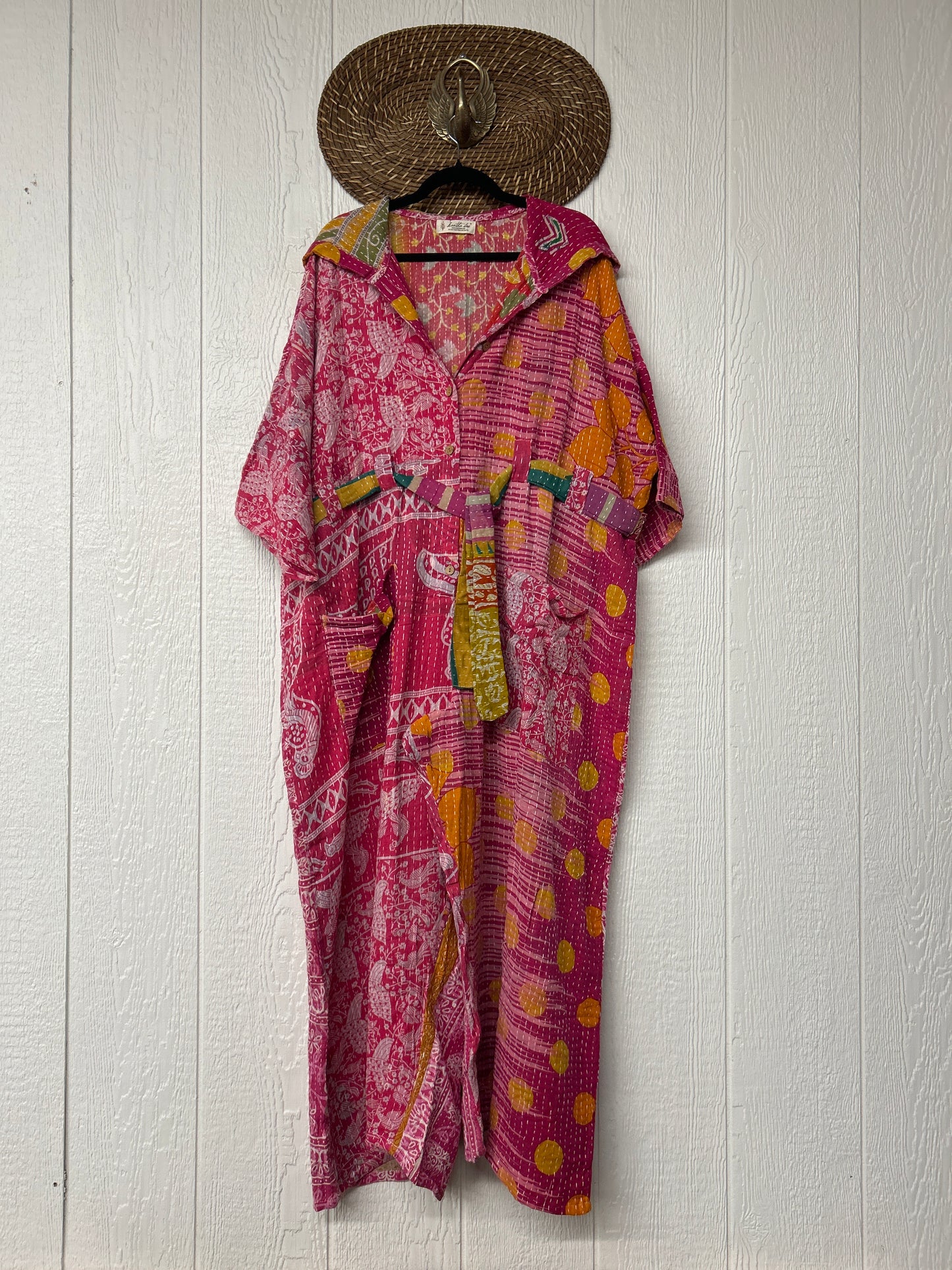 Kantha Zen Hoodie Jumpsuit 0925 082