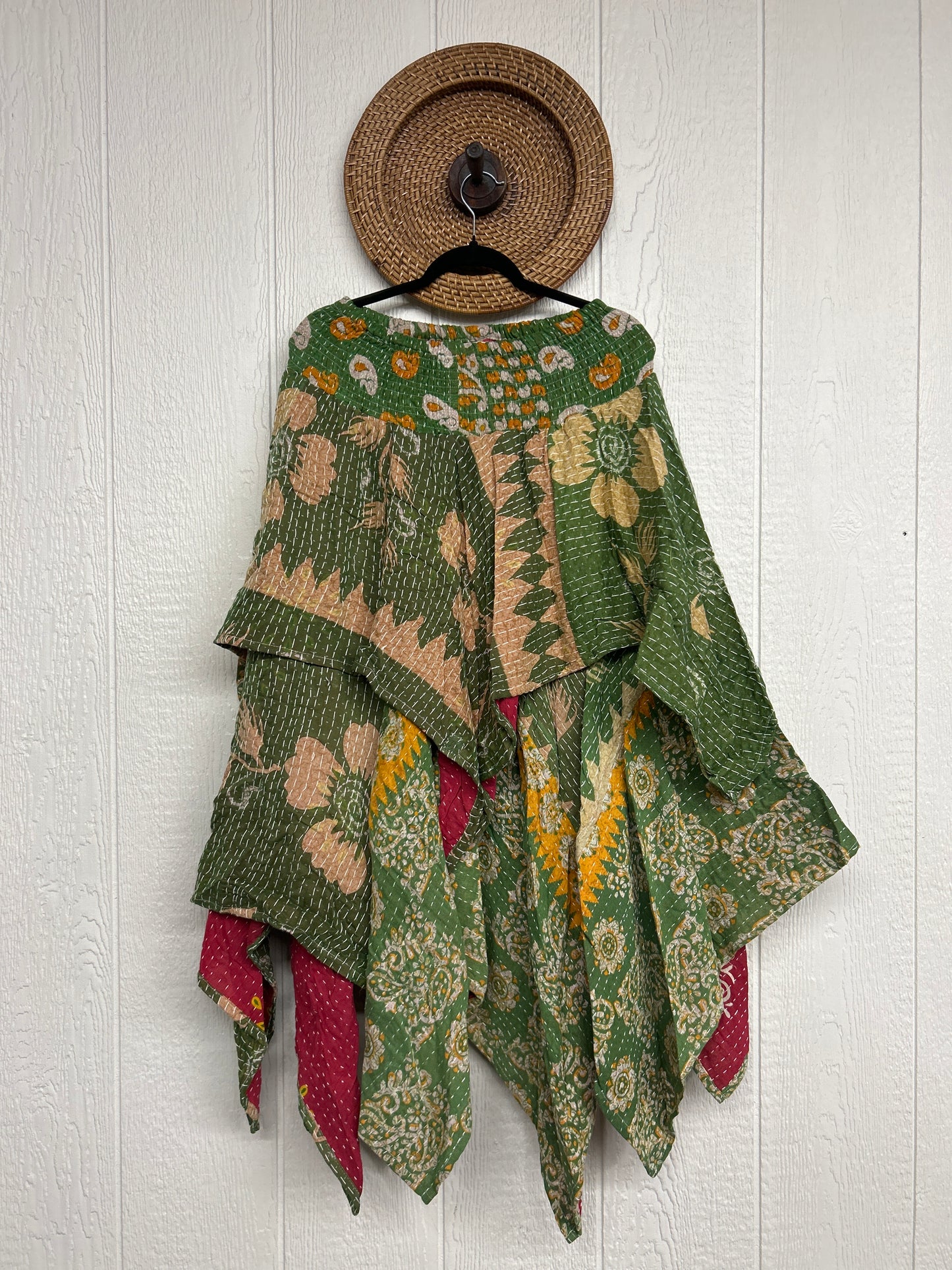 Pareo Kantha Pixie Skirt 0426 204