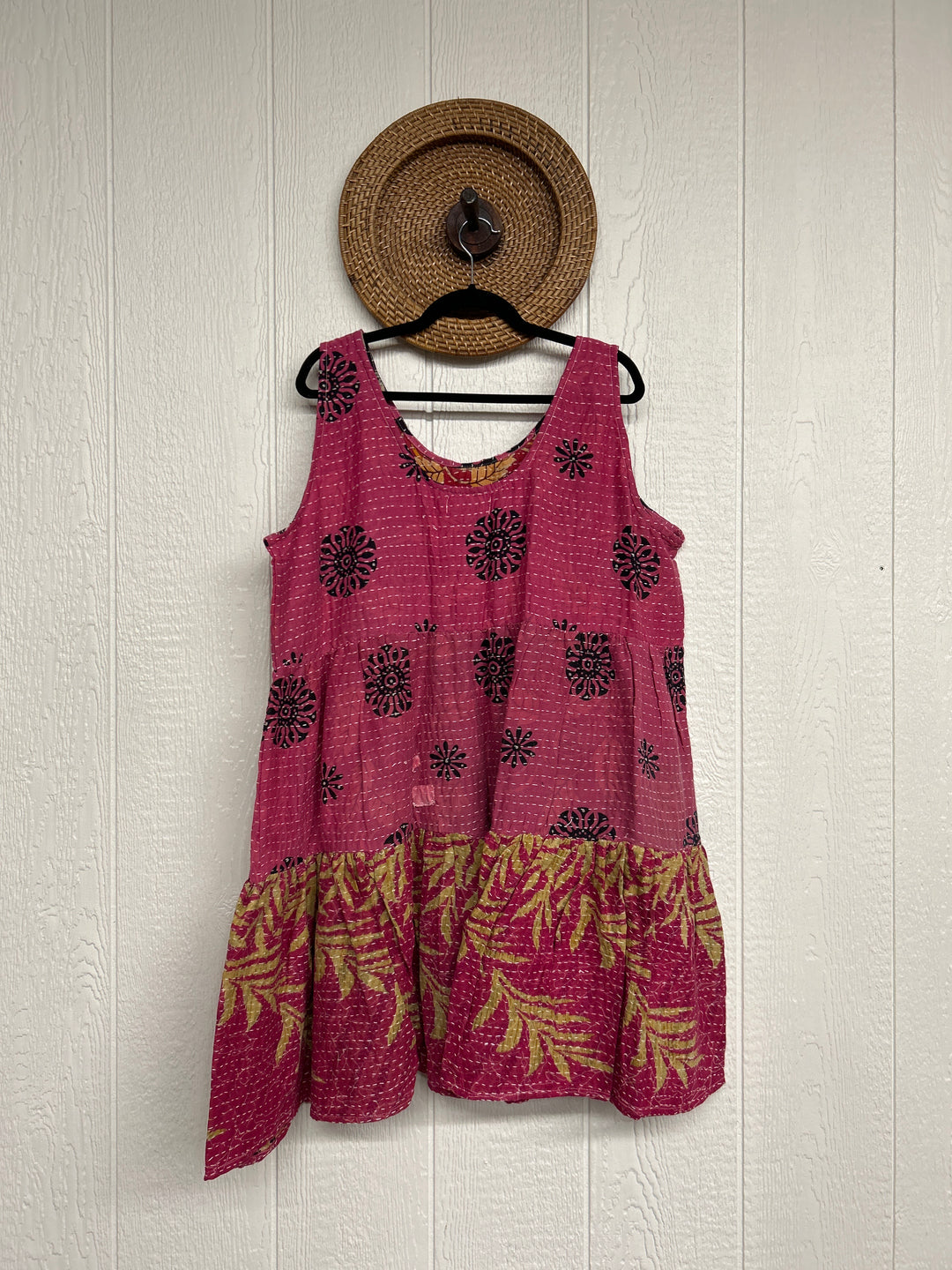 Kantha Meadow Mini Dress 0425 271