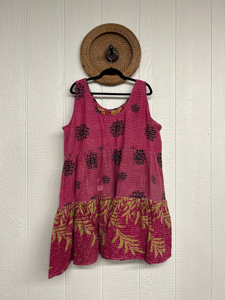 Kantha Meadow Mini Dress 0425 271