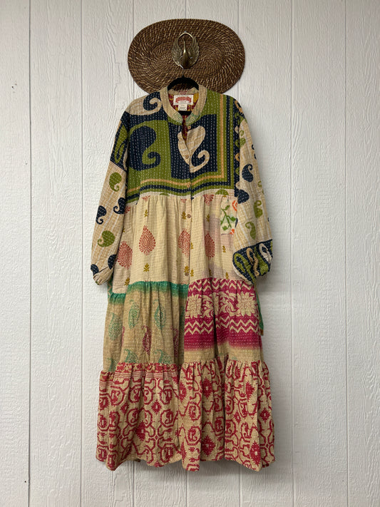 Pareo Kantha Luminous Maxi Dress 0126 042