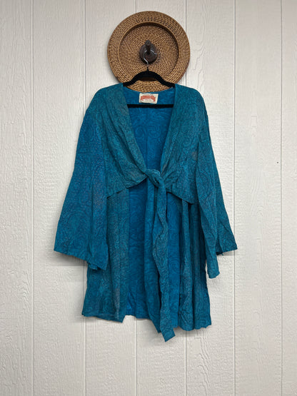 Crepe Sari Shortie Spellbound Kimono 0426 217