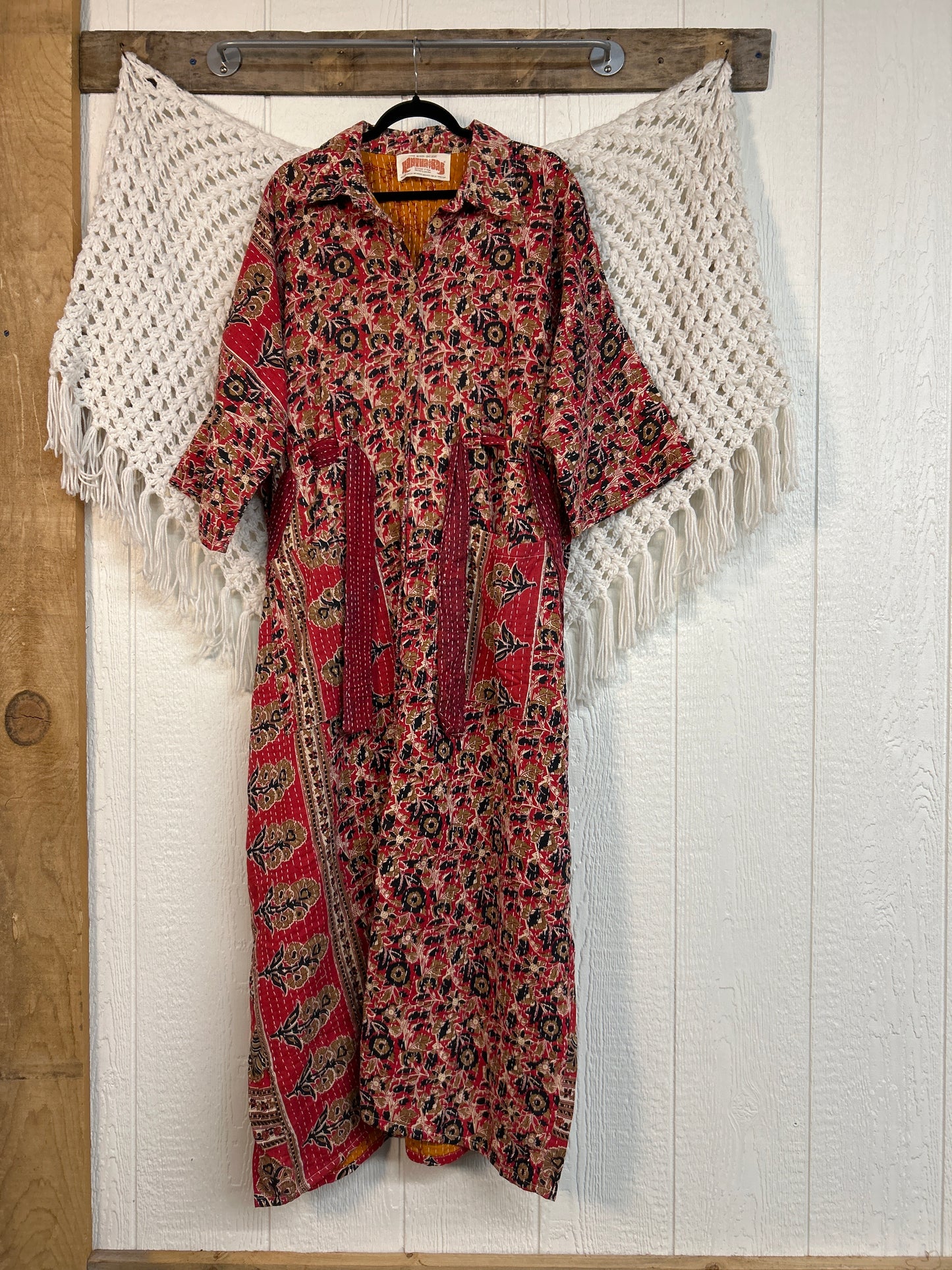 Pareo Kantha Gravity Duster Dress 0226 201