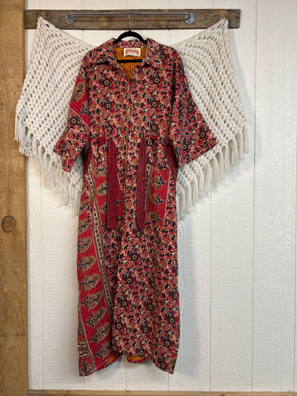 Pareo Kantha Gravity Duster Dress 0226 201