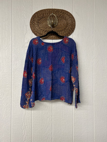 Pareo Kantha Wanderer Pocket Crop Top 0226 153