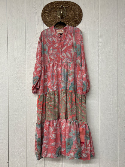 Rasgulla Sari Luminous Maxi Dress 0226 098