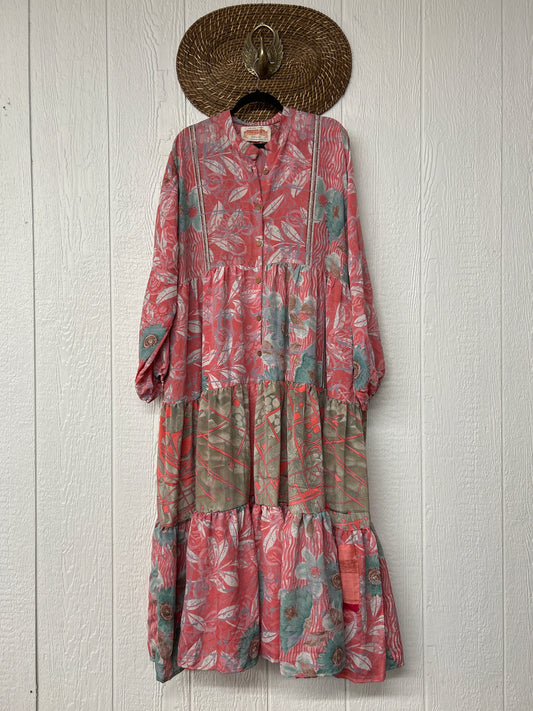 Rasgulla Sari Luminous Maxi Dress 0226 098