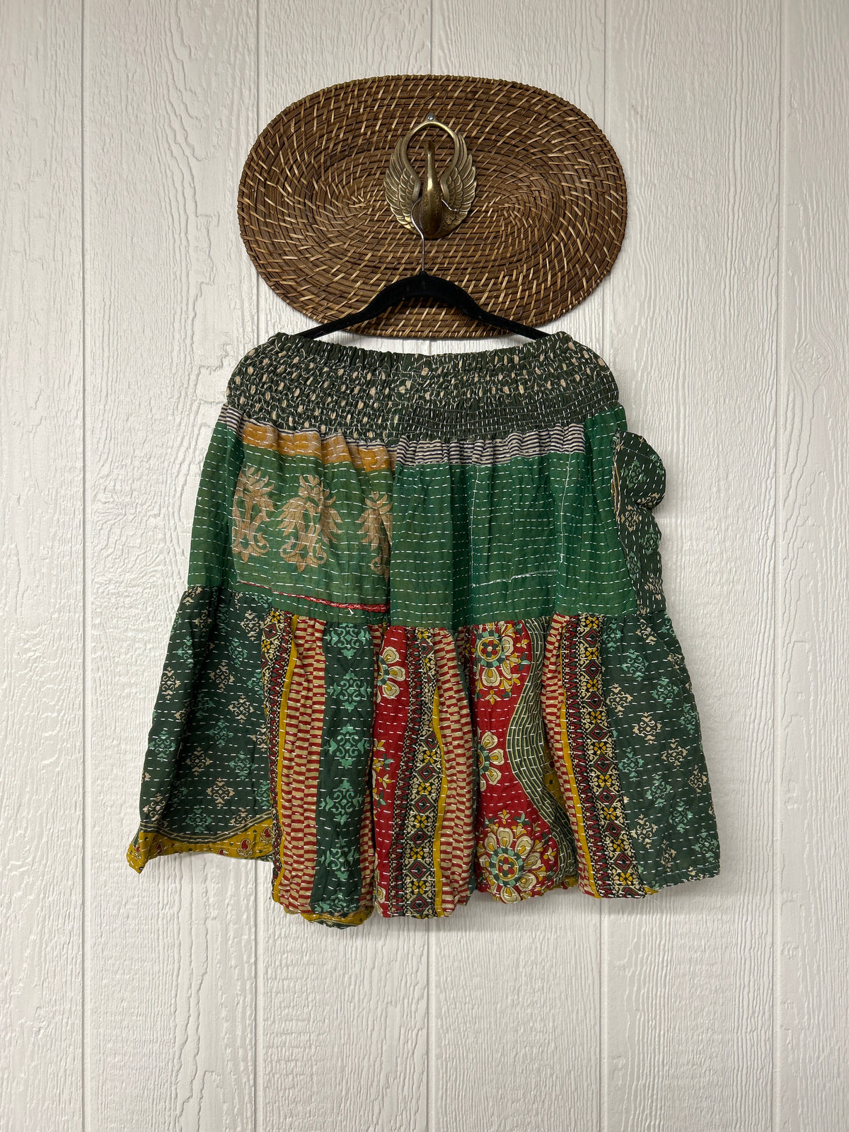 Pareo Kantha Meadow Skirt 0826 265