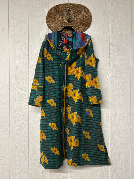 Fine Kantha Rising Sun Coat 1026 229