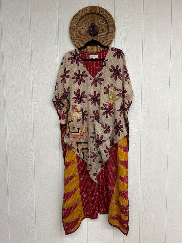 Kantha Surrender Hi Lo Poncho 1024 076