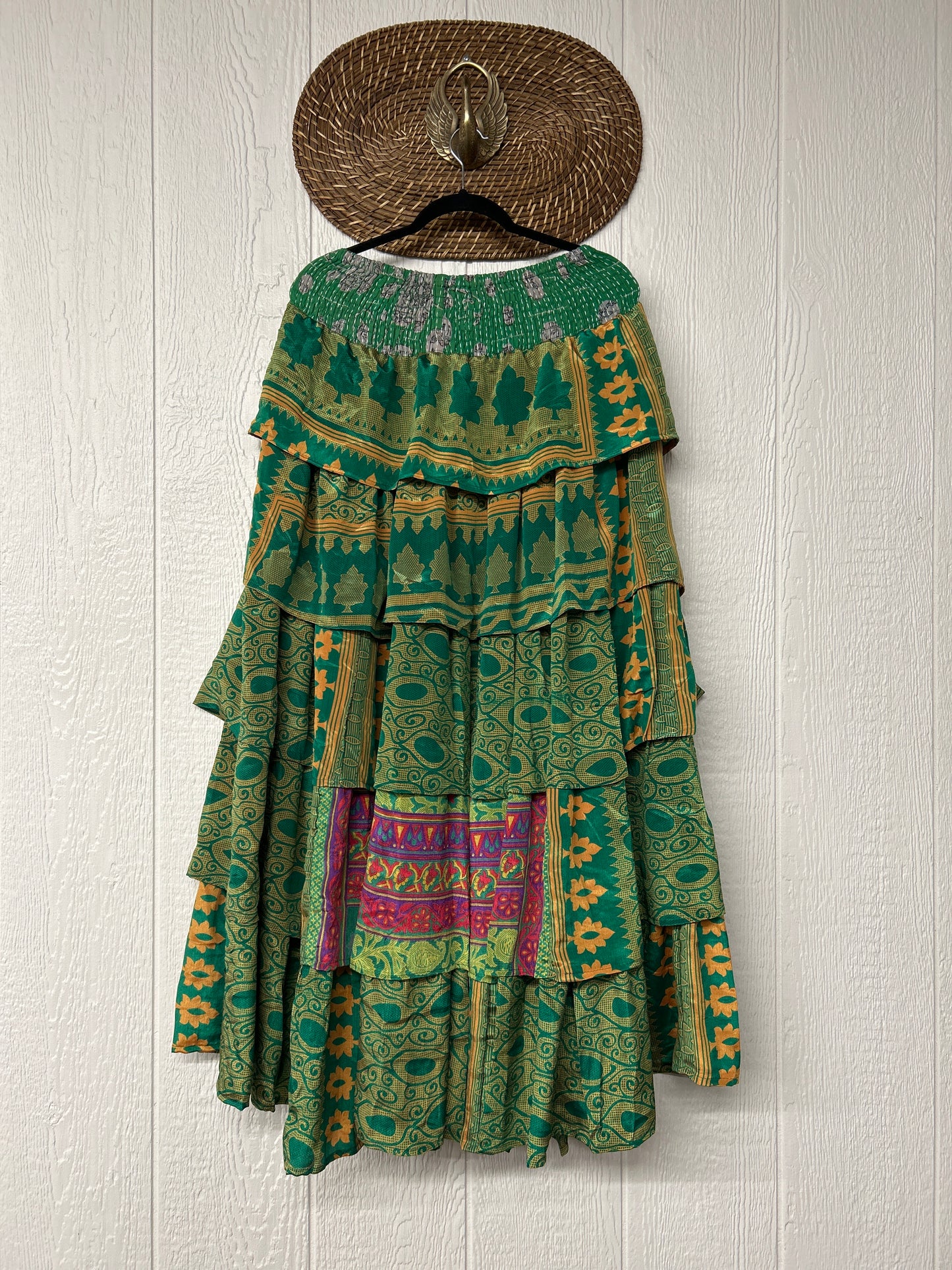 Rasgulla Sari Venus Ruffle Maxi 1125 019