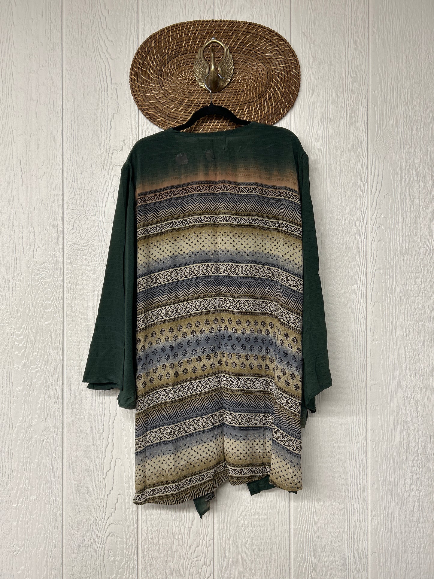 Crepe Sari Shortie Spellbound Kimono 0426 118