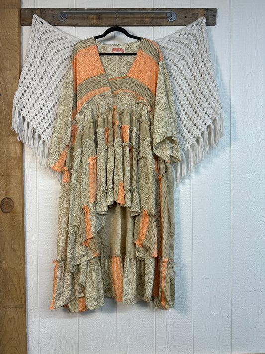 Rasgulla Sari Rhiannon Kimono 0826 011