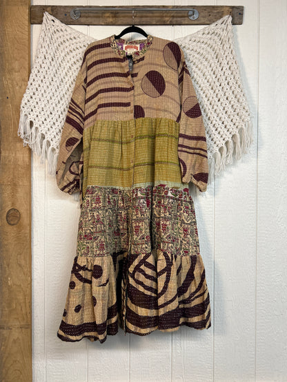 Pareo Kantha Luminous Maxi Dress 0126 226