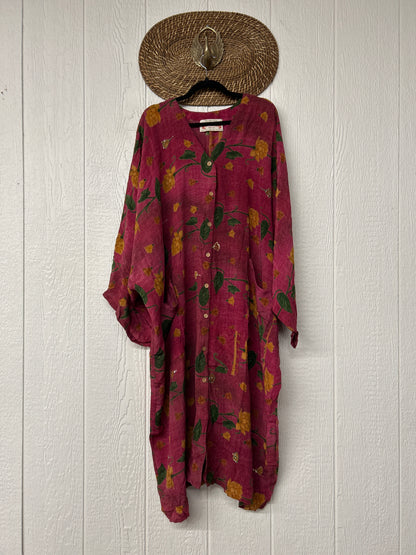 Crepe Sari Gaia Duster Dress 0826 051