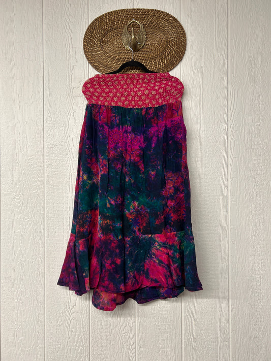 Crepe Sari Inner Peace Wrap Skirt 0626 102