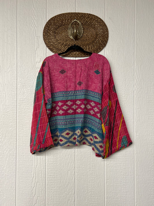 Pareo Kantha Wanderer Pocket Crop Top 0226 125