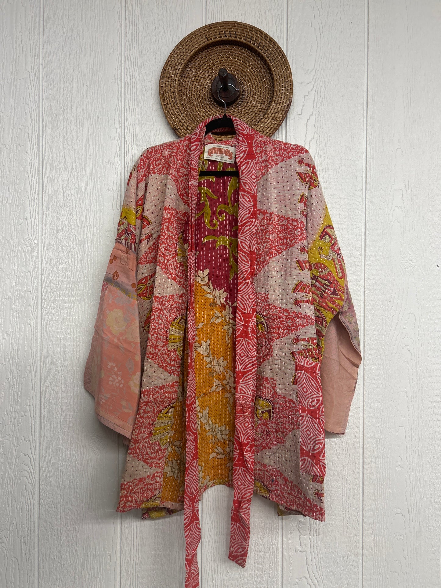 Pareo Kantha Shortie Majestic Kimono 0326 238