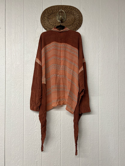 Crepe Sari Nirvana Button Down 1125 132