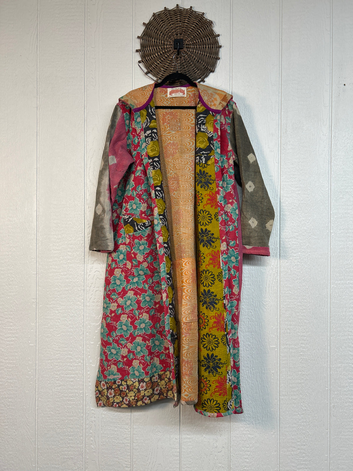 Fine Kantha Rising Sun Coat 1026 186