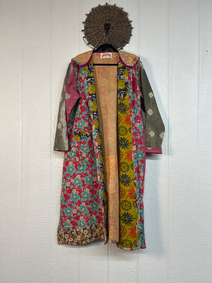 Fine Kantha Rising Sun Coat 1026 186