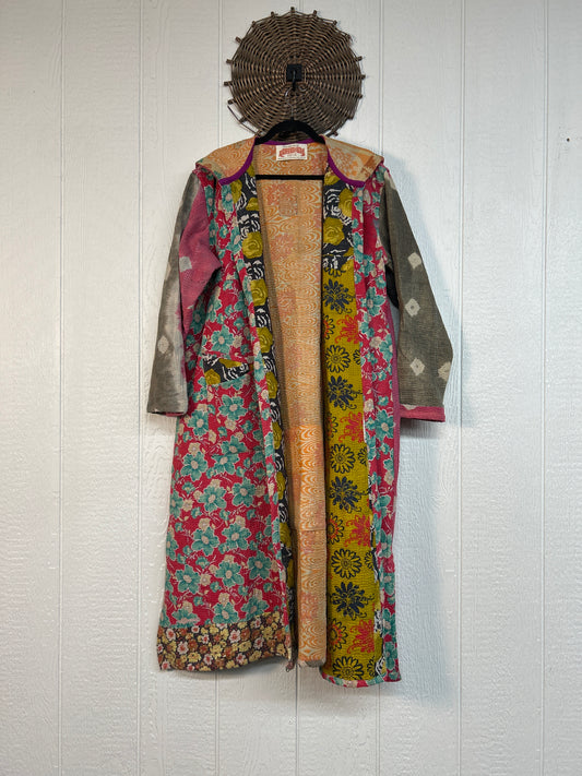 Fine Kantha Rising Sun Coat 1026 186