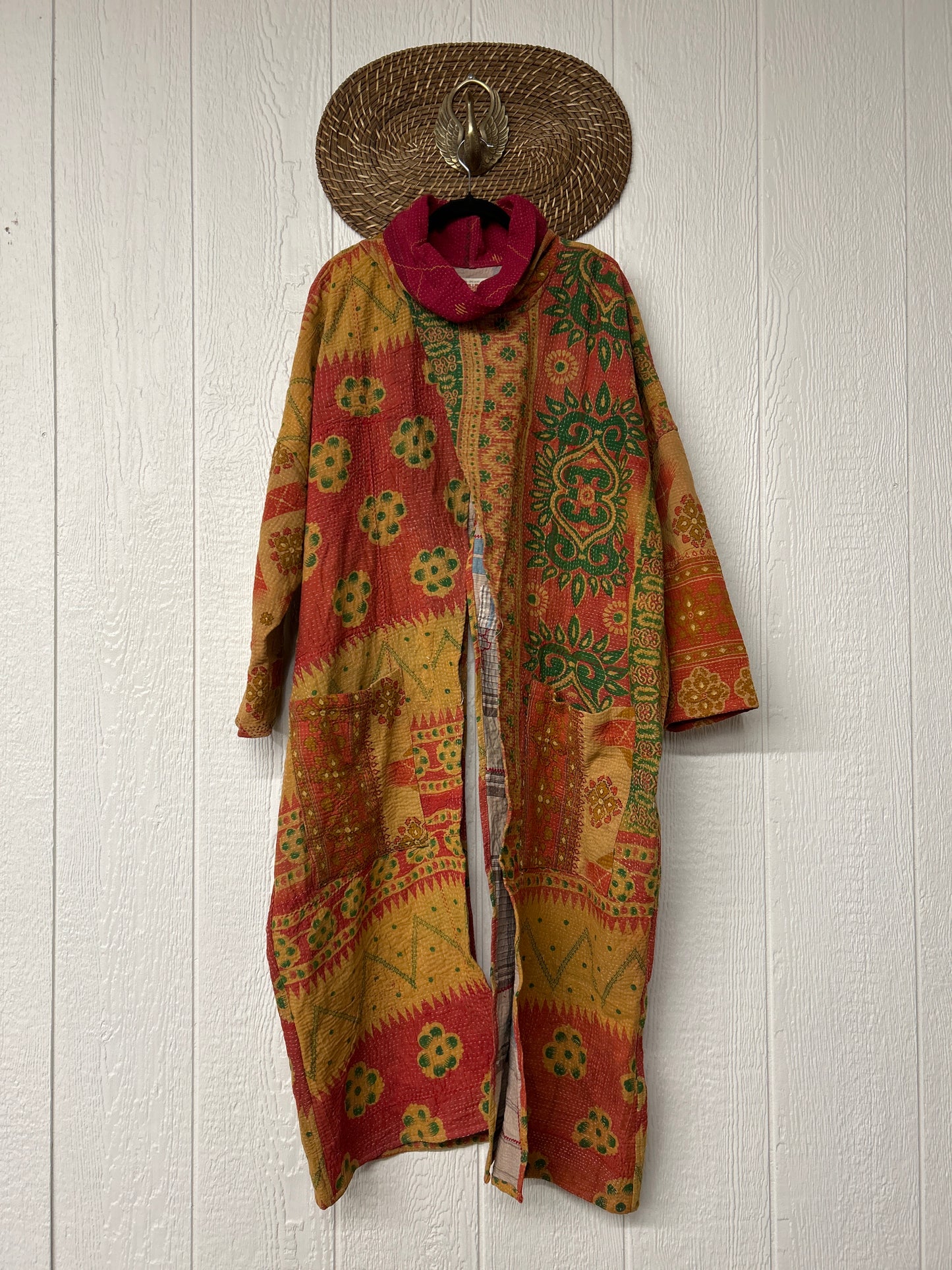 Fine Kantha Cowl Split Pullover 1225 132