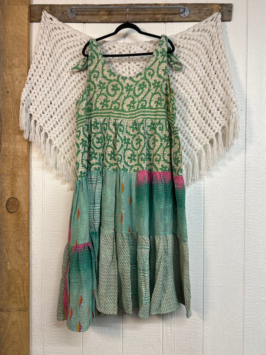 Pareo Kantha Celeste Maxi 0326 122