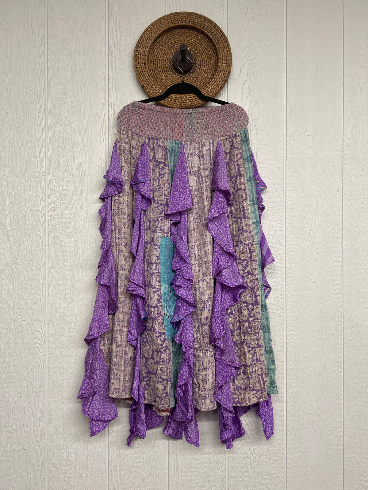 Pareo Kantha Willow Maxi Skirt 0826 047