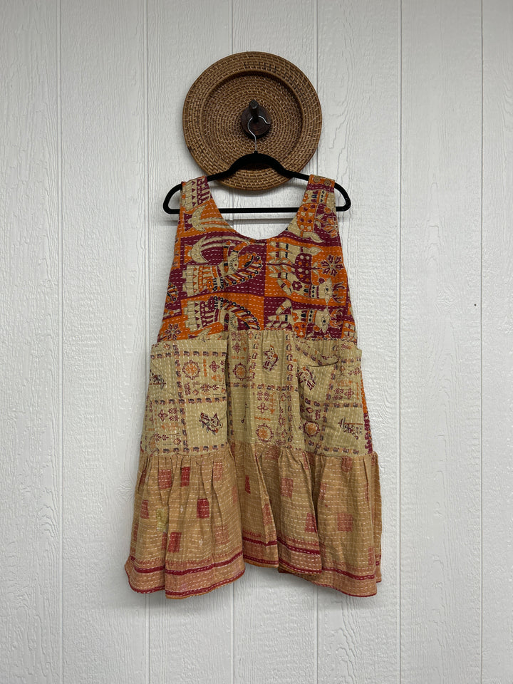 Kantha Meadow Mini Dress 0425 113
