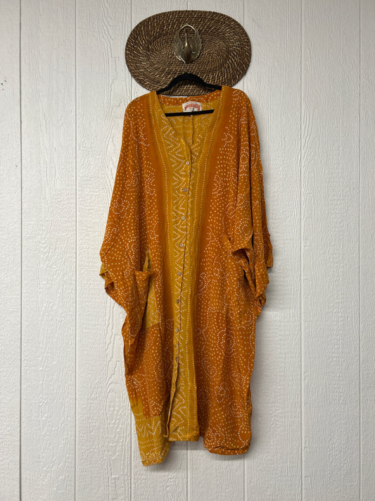 Crepe Sari Gaia Duster Dress 0826 076