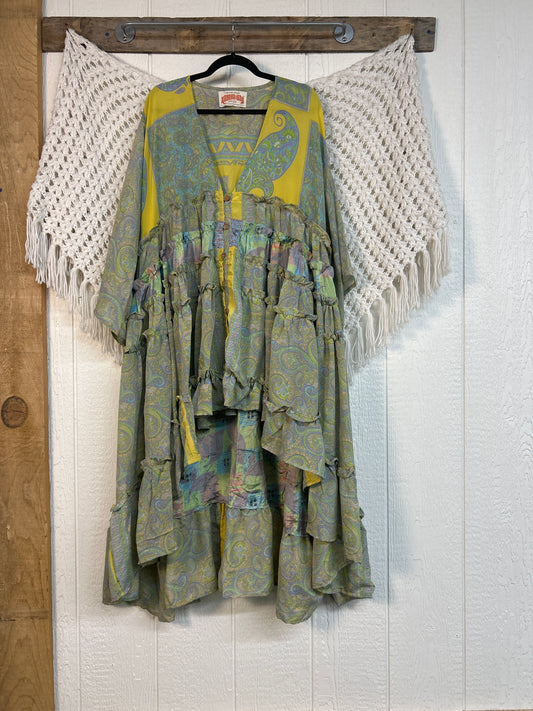 Rasgulla Sari Rhiannon Kimono 0826 094