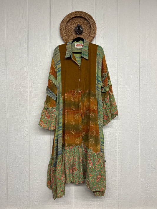 Crepe Sari Rhiannon Duster Dress 0226 221