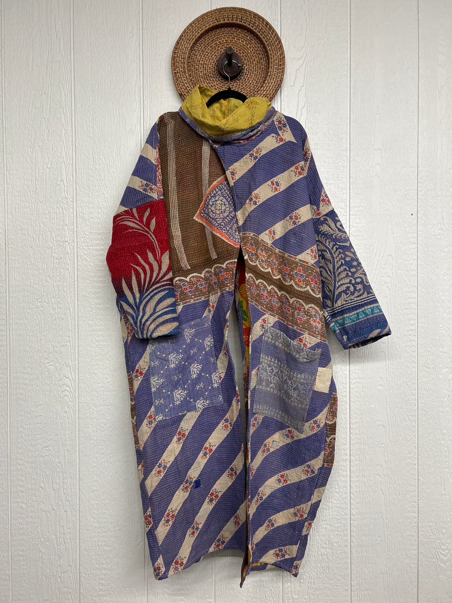 Fine Kantha Cowl Split Pullover 1225 215