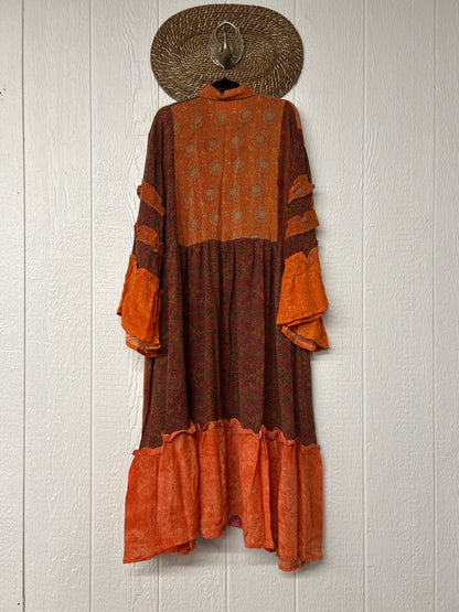 Crepe Sari Rhiannon Duster Dress 0226 131