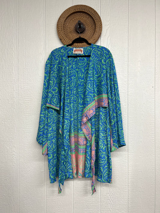 Rasgulla Sari Shortie Spellbound Kimono 0226 177