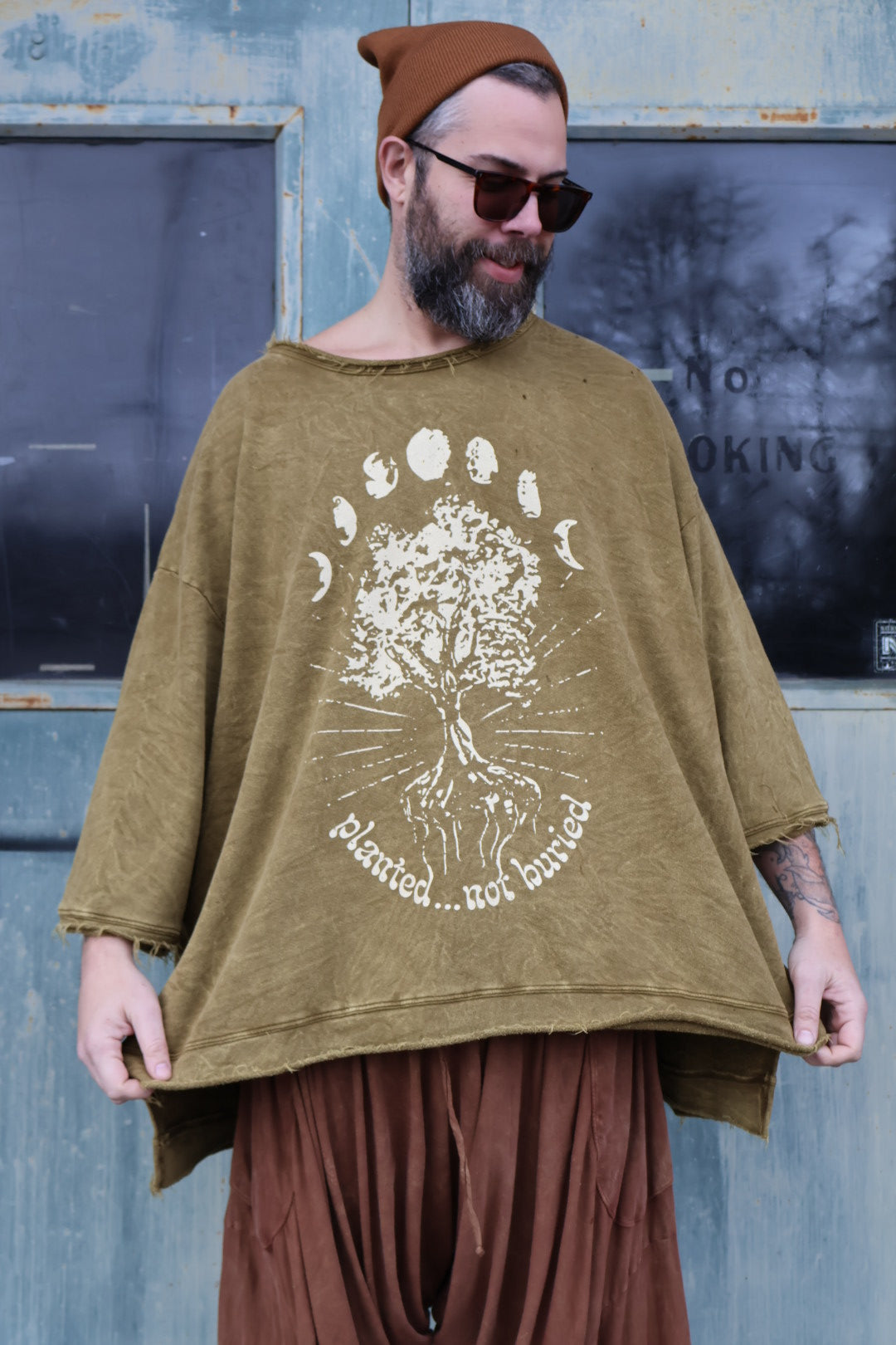KB Dream Pullover - Planted Not Buried (Green) - Kantha Bae