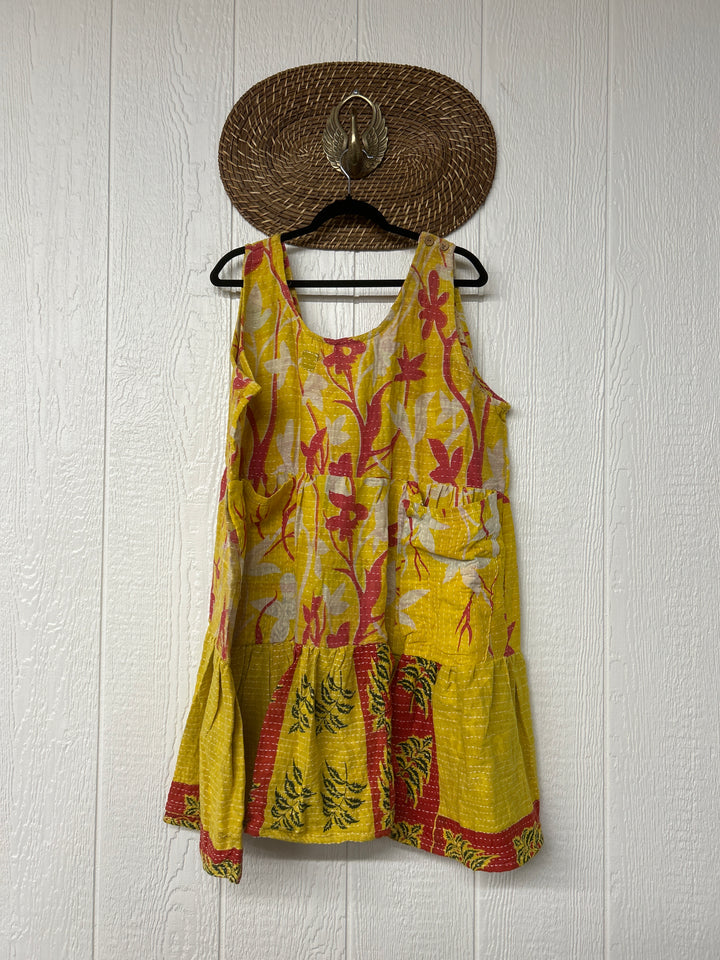 Kantha Meadow Mini Dress 0425 046