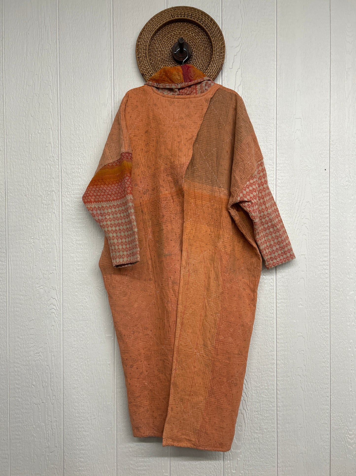 Fine Kantha Cowl Split Pullover 1225 182