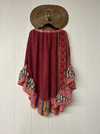 Crepe Wild Rose Skirt 1025 189