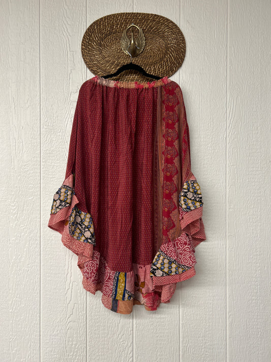 Crepe Wild Rose Skirt 1025 189