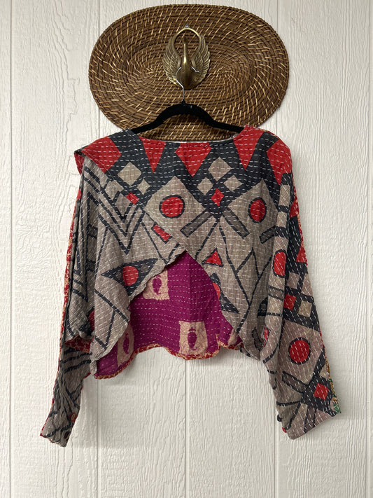 Pareo Kantha In Bloom Cropped Pullover 0326 170