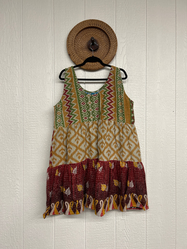 Kantha Meadow Mini Dress 0425 257