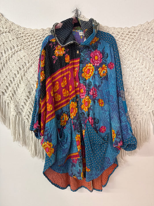 Pareo Kantha Poetic Hoodie L0626 002