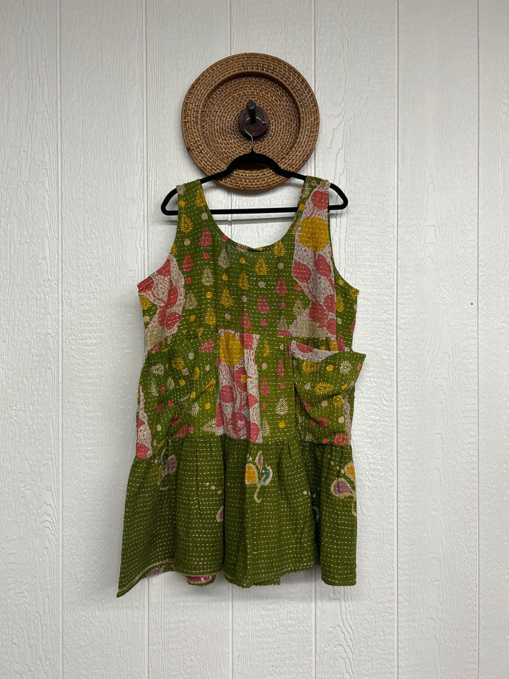 Kantha Meadow Mini Dress 0425 274