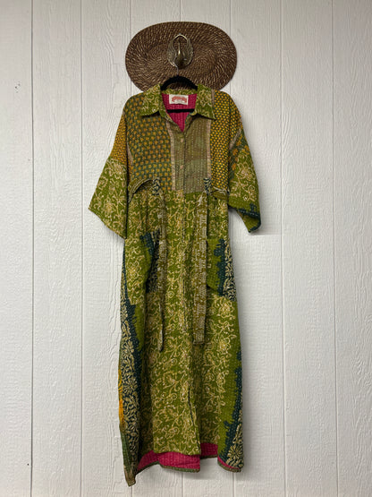 Pareo Kantha Gravity Duster Dress 0226 028