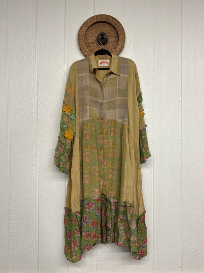 Crepe Sari Rhiannon Duster Dress 0226 162