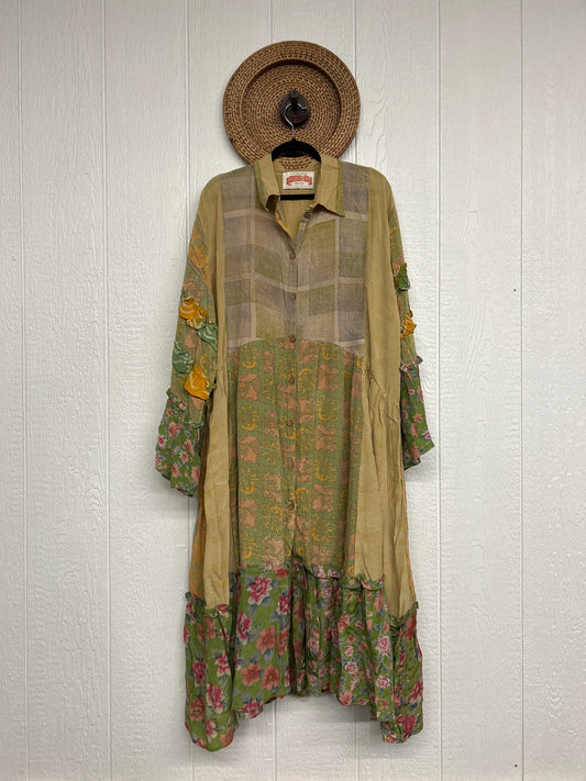 Crepe Sari Rhiannon Duster Dress 0226 162